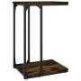 Beistelltisch aus geräuchertem Eichensperrholz, 40 x 30 x 60 cm von vidaXL, Seitentische - Ref: Foro24-825819, Preis: 26,96 €...