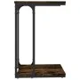 Beistelltisch aus geräuchertem Eichensperrholz, 40 x 30 x 60 cm von vidaXL, Seitentische - Ref: Foro24-825819, Preis: 26,96 €...