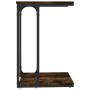 Beistelltisch aus geräuchertem Eichensperrholz, 40 x 30 x 60 cm von vidaXL, Seitentische - Ref: Foro24-825819, Preis: 27,32 €...