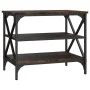 TV stand made of smoked oak plywood, measuring 60x40x50 cm. by vidaXL, Side tables - Ref: Foro24-825784, Price: 43,00 €, Disc...