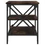 TV-Möbel Sperrholz Räuchereiche 60x40x50 cm von vidaXL, Seitentische - Ref: Foro24-825784, Preis: 42,52 €, Rabatt: %