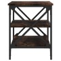 TV-Möbel Sperrholz Räuchereiche 60x40x50 cm von vidaXL, Seitentische - Ref: Foro24-825784, Preis: 43,00 €, Rabatt: %