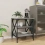 Mesa auxiliar madera contrachapada gris Sonoma 40x42x50 cm de vidaXL, Mesas auxiliares - Ref: Foro24-825778, Precio: 42,48 €,...