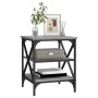 Side table made of gray Sonoma plywood 40x42x50 cm by vidaXL, Side tables - Ref: Foro24-825778, Price: 43,03 €, Discount: %