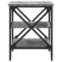Mesa auxiliar madera contrachapada gris Sonoma 40x42x50 cm de vidaXL, Mesas auxiliares - Ref: Foro24-825778, Precio: 42,48 €,...
