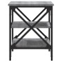Side table made of gray Sonoma plywood 40x42x50 cm by vidaXL, Side tables - Ref: Foro24-825778, Price: 43,03 €, Discount: %