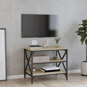 Mueble para TV madera contrachapada roble Sonoma 60x40x50 cm