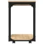 Beistelltisch mit Rädern aus Sonoma-Eichenholz 50x35x55,5 cm von vidaXL, Seitentische - Ref: Foro24-825808, Preis: 49,85 €, R...