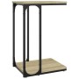 Mesa auxiliar madera contrachapada roble Sonoma 40x30x60 cm de vidaXL, Mesas auxiliares - Ref: Foro24-825818, Precio: 30,83 €...