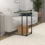 Mesa auxiliar madera contrachapada roble Sonoma 40x30x60 cm de vidaXL, Mesas auxiliares - Ref: Foro24-825818, Precio: 30,83 €...