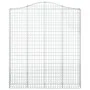 Gabionenkörbe 2 Stück bogenförmiges Eisen 200x30x220/240 cm von vidaXL, Töpfe und Pflanzgefäße - Ref: Foro24-3145556, Preis: ...