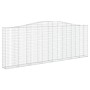 Gabionenkörbe 10 Stück Bogenform Eisen 400x30x140/160cm von vidaXL, Töpfe und Pflanzgefäße - Ref: Foro24-3145860, Preis: 2,00...