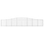 Gabion baskets 9 pcs arch shape iron 400x30x60/80 cm by vidaXL, Pots and planters - Ref: Foro24-3145807, Price: 982,14 €, Dis...