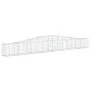 Gabionenkörbe 6 Stück Bogenform Eisen 400x30x40/60 cm von vidaXL, Töpfe und Pflanzgefäße - Ref: Foro24-3145791, Preis: 565,45...