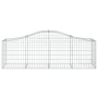 Gabionenkörbe 4 Stk. Bogenform Eisen 200x50x60/80 cm von vidaXL, Töpfe und Pflanzgefäße - Ref: Foro24-3145600, Preis: 267,79 ...