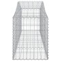 Gabionenkörbe 4 Stk. Bogenform Eisen 200x50x60/80 cm von vidaXL, Töpfe und Pflanzgefäße - Ref: Foro24-3145600, Preis: 267,79 ...