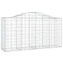 Gabionenkörbe 9 Stück Bogenform Eisen 200x50x100/120 cm von vidaXL, Töpfe und Pflanzgefäße - Ref: Foro24-3145647, Preis: 813,...