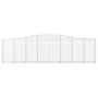 Gabionenkörbe 10 Stück Bogenform Eisen 400x30x100/120cm von vidaXL, Töpfe und Pflanzgefäße - Ref: Foro24-3145834, Preis: 1,00...