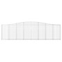 Gabionenkörbe 4 Stück bogenförmiges Eisen 400x30x100/120 cm von vidaXL, Töpfe und Pflanzgefäße - Ref: Foro24-3145828, Preis: ...