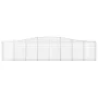Gabion baskets 7 pcs arch shape iron 400x30x80/100 cm by vidaXL, Pots and planters - Ref: Foro24-3145818, Price: 905,44 €, Di...