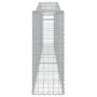 Gabion baskets 7 pcs arch shape iron 400x30x80/100 cm by vidaXL, Pots and planters - Ref: Foro24-3145818, Price: 905,44 €, Di...