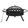 XXL steel brazier with poker 70 cm by vidaXL, Chimneys - Ref: Foro24-360058, Price: 122,89 €, Discount: %