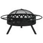 XXL steel brazier with poker 70 cm by vidaXL, Chimneys - Ref: Foro24-360058, Price: 122,89 €, Discount: %