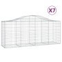 Gabionenkörbe 7 Stück Bogenform Eisen 200x50x80/100 cm von vidaXL, Töpfe und Pflanzgefäße - Ref: Foro24-3145624, Preis: 575,4...