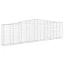 Gabion baskets 8 pcs arch shape iron 400x30x100/120 cm by vidaXL, Pots and planters - Ref: Foro24-3145832, Price: 1,00 €, Dis...