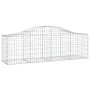 Gabion baskets 20 pcs arc shape iron 200x50x60/80 cm by vidaXL, Pots and planters - Ref: Foro24-3145613, Price: 1,00 €, Disco...