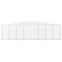 Gabion baskets 8 pcs arch shape iron 400x30x100/120 cm by vidaXL, Pots and planters - Ref: Foro24-3145832, Price: 1,00 €, Dis...