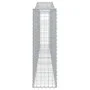 Gabionenkörbe 8 Stück Bogenform Eisen 400x30x100/120 cm von vidaXL, Töpfe und Pflanzgefäße - Ref: Foro24-3145832, Preis: 1,00...