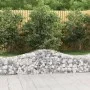 Gabion baskets 2 pcs arc shape iron 200x50x40/60 cm by vidaXL, Pots and planters - Ref: Foro24-3145577, Price: 116,55 €, Disc...