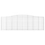 Gabionenkörbe 6 Stück Bogenform Eisen 400x30x120/140 cm von vidaXL, Töpfe und Pflanzgefäße - Ref: Foro24-3145843, Preis: 992,...