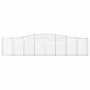 Gabionenkörbe 5 Stück Bogenform Eisen 400x30x80/100 cm von vidaXL, Töpfe und Pflanzgefäße - Ref: Foro24-3145816, Preis: 640,4...