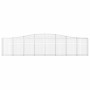 Gabionenkörbe 5 Stück Bogenform Eisen 400x30x80/100 cm von vidaXL, Töpfe und Pflanzgefäße - Ref: Foro24-3145816, Preis: 649,3...