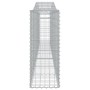 Gabionenkörbe 5 Stück Bogenform Eisen 400x30x80/100 cm von vidaXL, Töpfe und Pflanzgefäße - Ref: Foro24-3145816, Preis: 649,3...