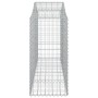 Gabionenkörbe 7 Stück Bogenform Eisen 200x50x100/120 cm von vidaXL, Töpfe und Pflanzgefäße - Ref: Foro24-3145645, Preis: 629,...