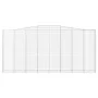 Gabion baskets 2 pcs arc shape iron 400x30x180/200 cm by vidaXL, Pots and planters - Ref: Foro24-3145878, Price: 464,98 €, Di...
