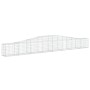 Gabionenkörbe 4 Stück Bogenform Eisen 400x30x40/60 cm von vidaXL, Töpfe und Pflanzgefäße - Ref: Foro24-3145789, Preis: 366,09...