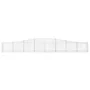 Gabion baskets 4 pcs arch shape iron 400x30x40/60 cm by vidaXL, Pots and planters - Ref: Foro24-3145789, Price: 361,45 €, Dis...