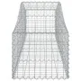 Gabion baskets 7 pcs arch shape iron 200x50x40/60 cm by vidaXL, Pots and planters - Ref: Foro24-3145582, Price: 439,99 €, Dis...