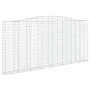 Cestas de gaviones 5 uds forma de arco hierro 400x30x180/200 cm de vidaXL, Maceteros y jardineras - Ref: Foro24-3145881, Prec...