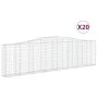 Gabionenkörbe 20 Stk. Bogenform Eisen 400x30x100/120cm von vidaXL, Töpfe und Pflanzgefäße - Ref: Foro24-3145836, Preis: 2,00 ...