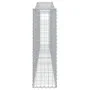 Gabion baskets 20 units, arched shape, iron, 400x30x100/120cm by vidaXL, Pots and planters - Ref: Foro24-3145836, Price: 2,00...