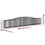 Gabionenkörbe 6 Stück Bogenform Eisen 400x30x60/80 cm von vidaXL, Töpfe und Pflanzgefäße - Ref: Foro24-3145804, Preis: 647,99...