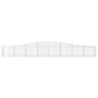 Gabion baskets 3 pcs arch shape iron 400x30x40/60 cm by vidaXL, Pots and planters - Ref: Foro24-3145788, Price: 275,01 €, Dis...