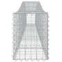 Gabion baskets 3 pcs arch shape iron 400x30x40/60 cm by vidaXL, Pots and planters - Ref: Foro24-3145788, Price: 271,67 €, Dis...