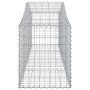 Gabionenkörbe 10 Stück Bogenform Eisen 200x50x60/80 cm von vidaXL, Töpfe und Pflanzgefäße - Ref: Foro24-3145606, Preis: 669,2...