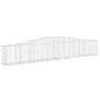 Gabionenkörbe 15 Stück Bogenform Eisen 400x30x60/80 cm von vidaXL, Töpfe und Pflanzgefäße - Ref: Foro24-3145809, Preis: 1,00 ...